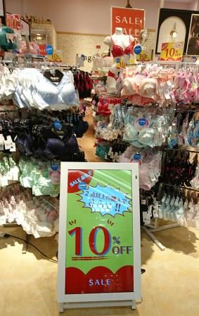 セール品がさらにお得 新作サルート イオンモール福岡店 ショップブログ ランジェノエル Linge Noel ワコール発の下着セレクトショップ
